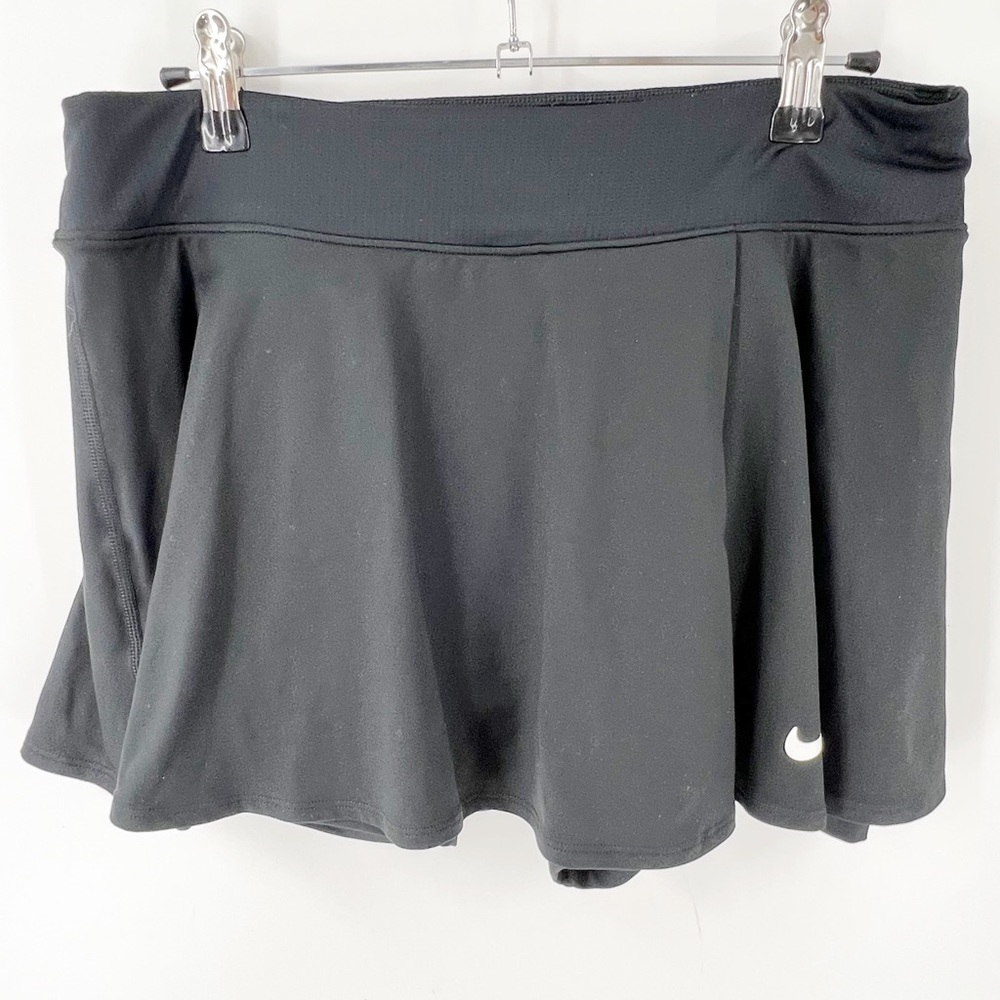 ✅ NIKE TENNIS/GOLF SKORT BLACK‎ SIZE LARGE